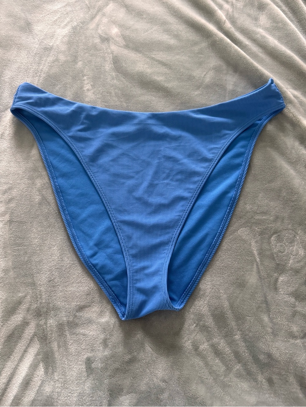 Abercrombie & Fitch Royal Blue Ribbed Bikini Bottom